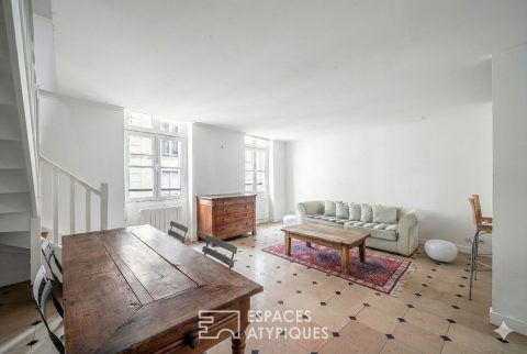 Quartier mouffetard – Duplex au derniers étages