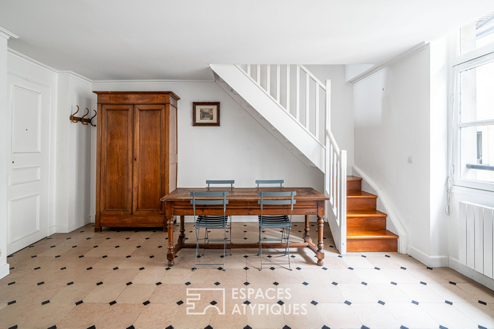 Quartier mouffetard – Duplex au derniers étages