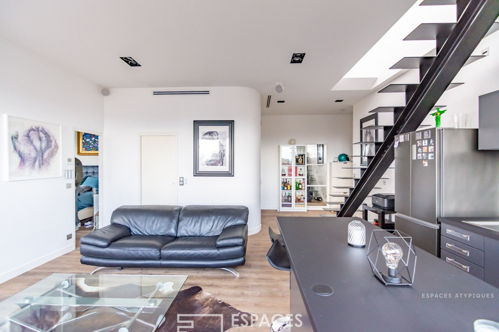 Architect apartment with roof terrace