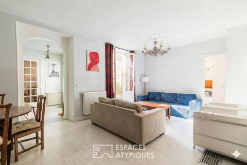 Duplex esprit maison avec terrasse