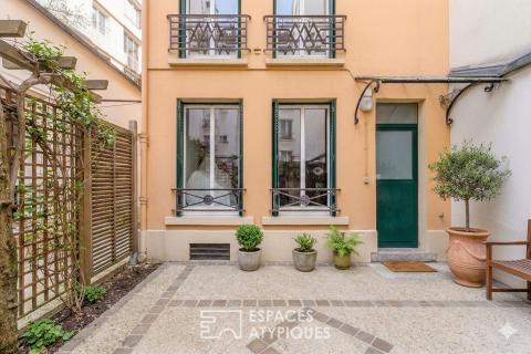 Maison de ville confidentielle avec terrasse exclusive