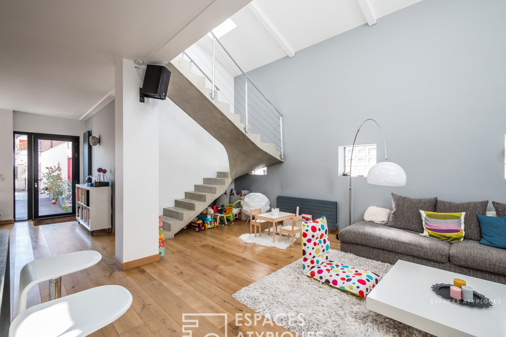 Loft dans ancien atelier réhabilité