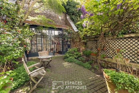 Hotel particulier avec jardin et atelier