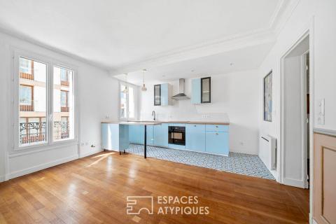 Bel ancien rénové dans un esprit contemporain