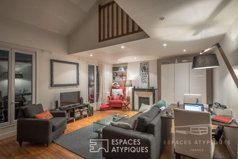 Duplex en dernier étage