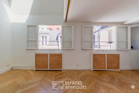 Studio avec mezzanine en dernier étage