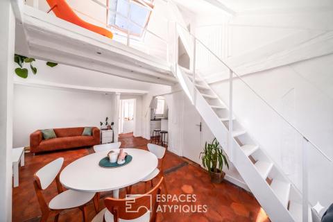 Dernier étage en duplex avec terrasse