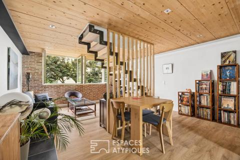 Redesigned workshop on the top floor
