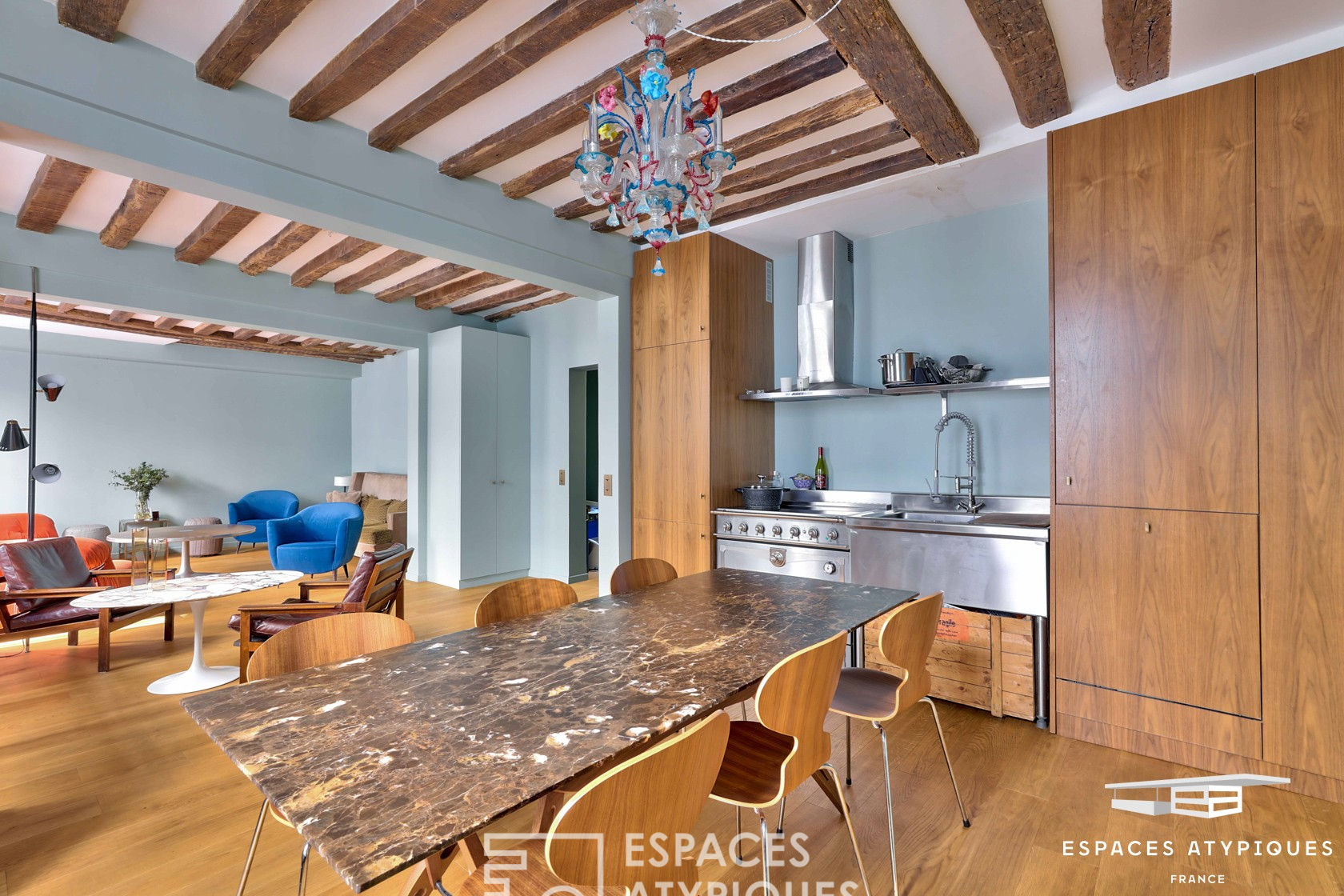 Appartement revisité par architecte