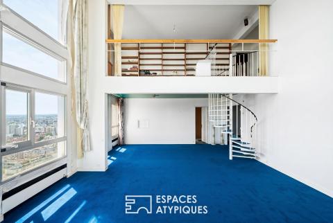 Duplex aux derniers étages –  Place d&rsquo;Italie / Butte-aux-Cailles