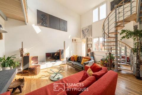 L&rsquo;art des volumes : appartement traversant esprit l&rsquo;atelier d&rsquo;artiste