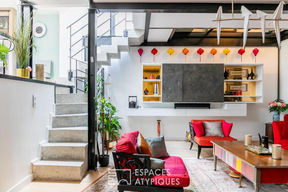 Maison/loft avec terrasse