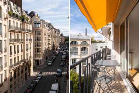Au coeur du Gros Caillou, un écrin lumineux avec balcon vue sur la Tour Eiffel
