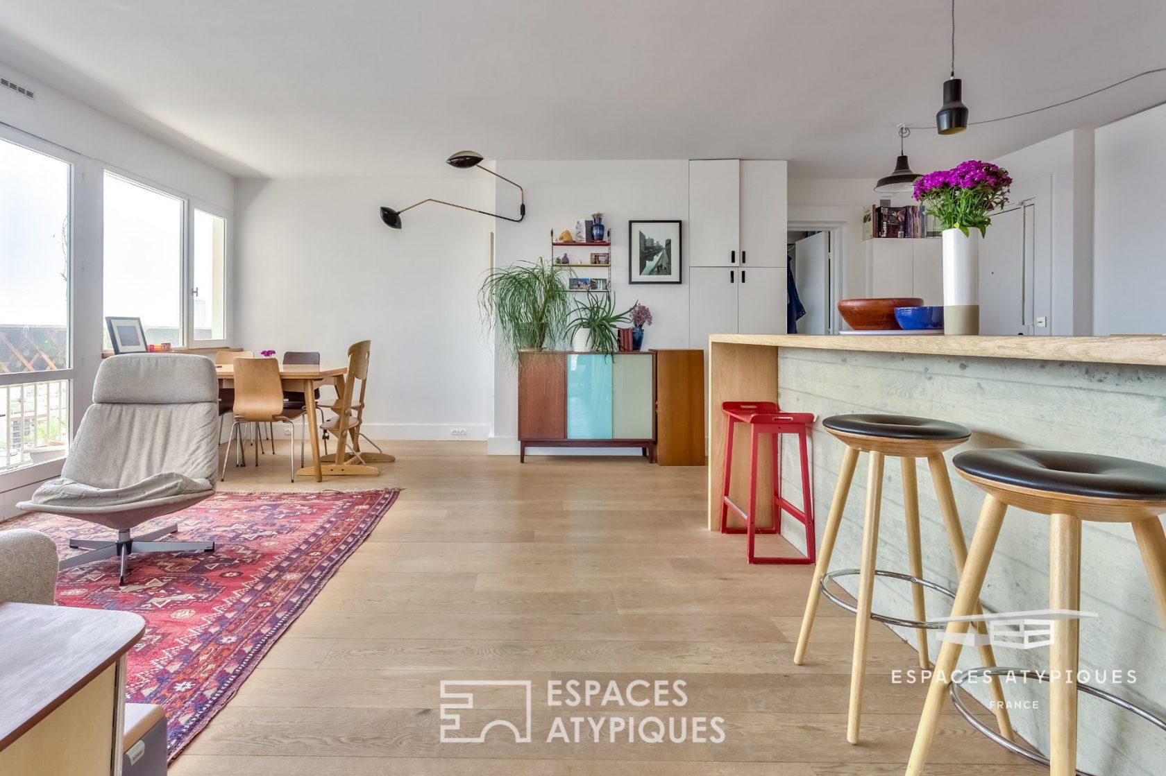 Renovated apartment by architect