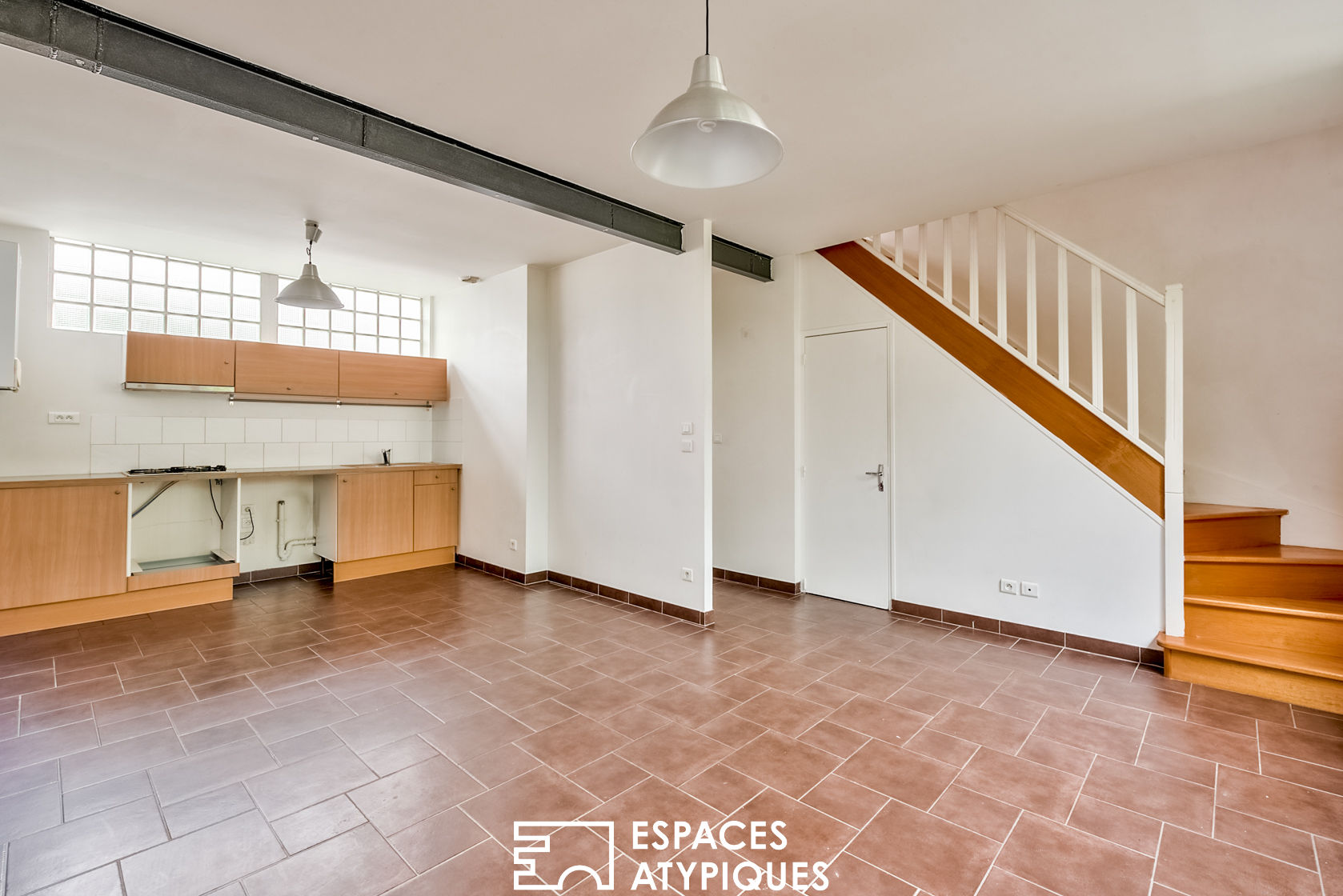 Duplex loft in a former factory