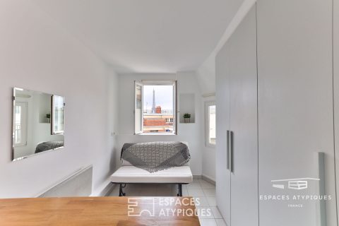 Appartement avec vue tour Eiffel