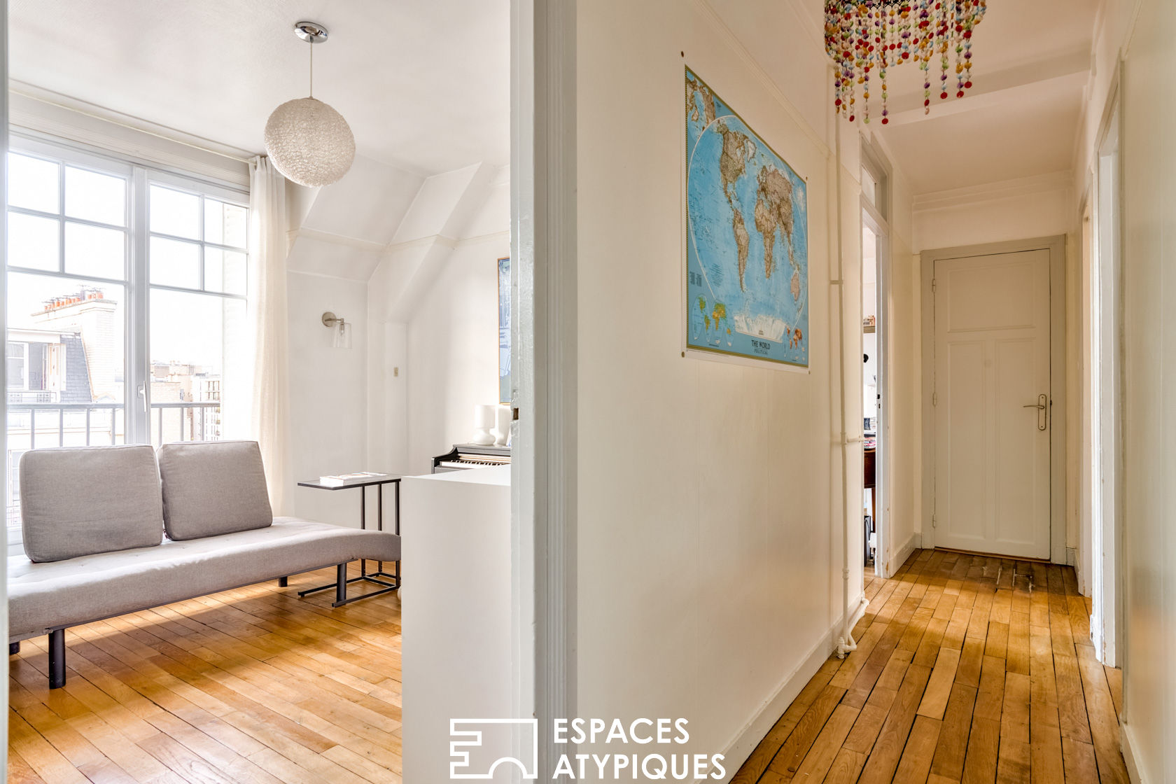 Appartement avec vue sur la tour Eiffel