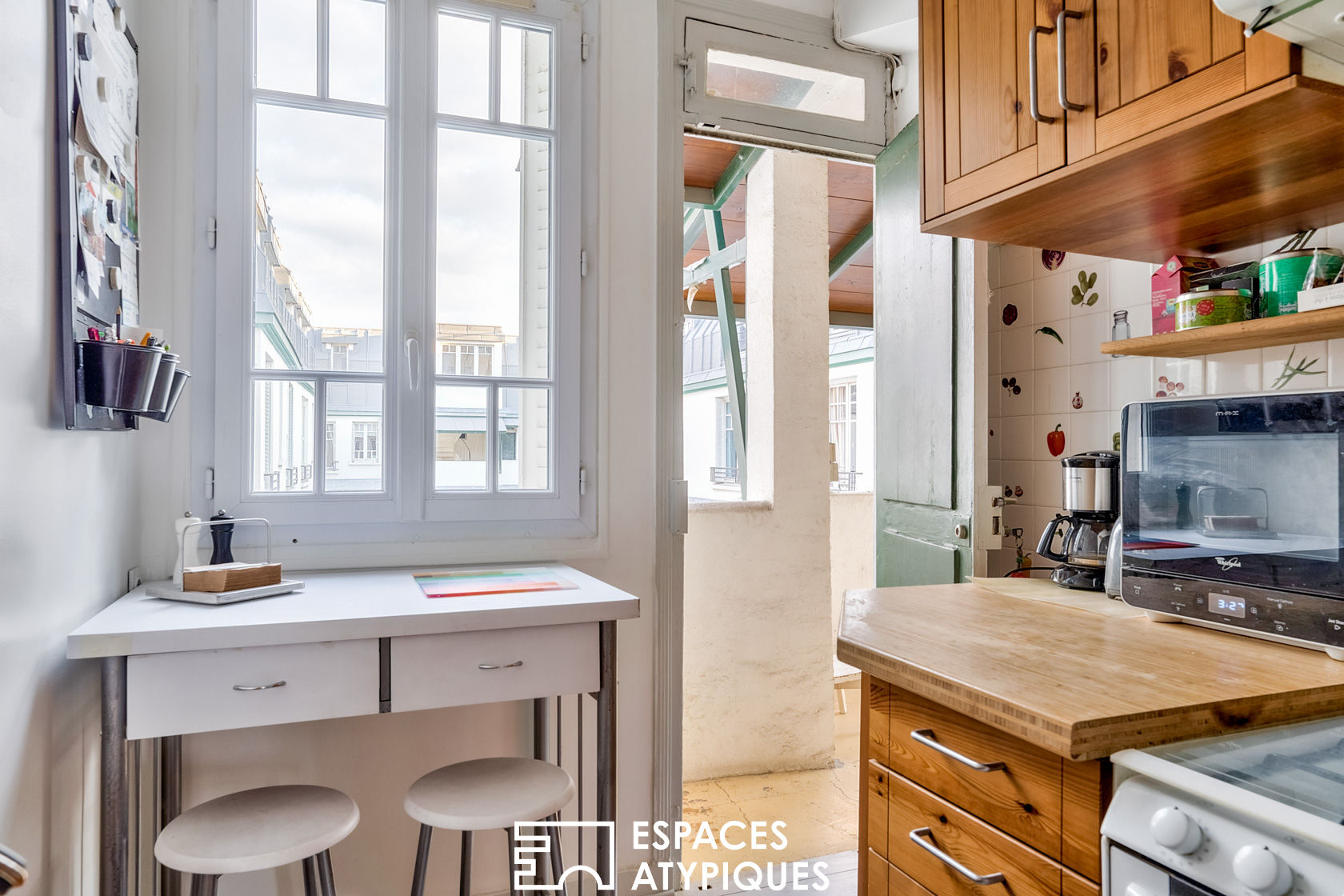Appartement avec vue sur la tour Eiffel