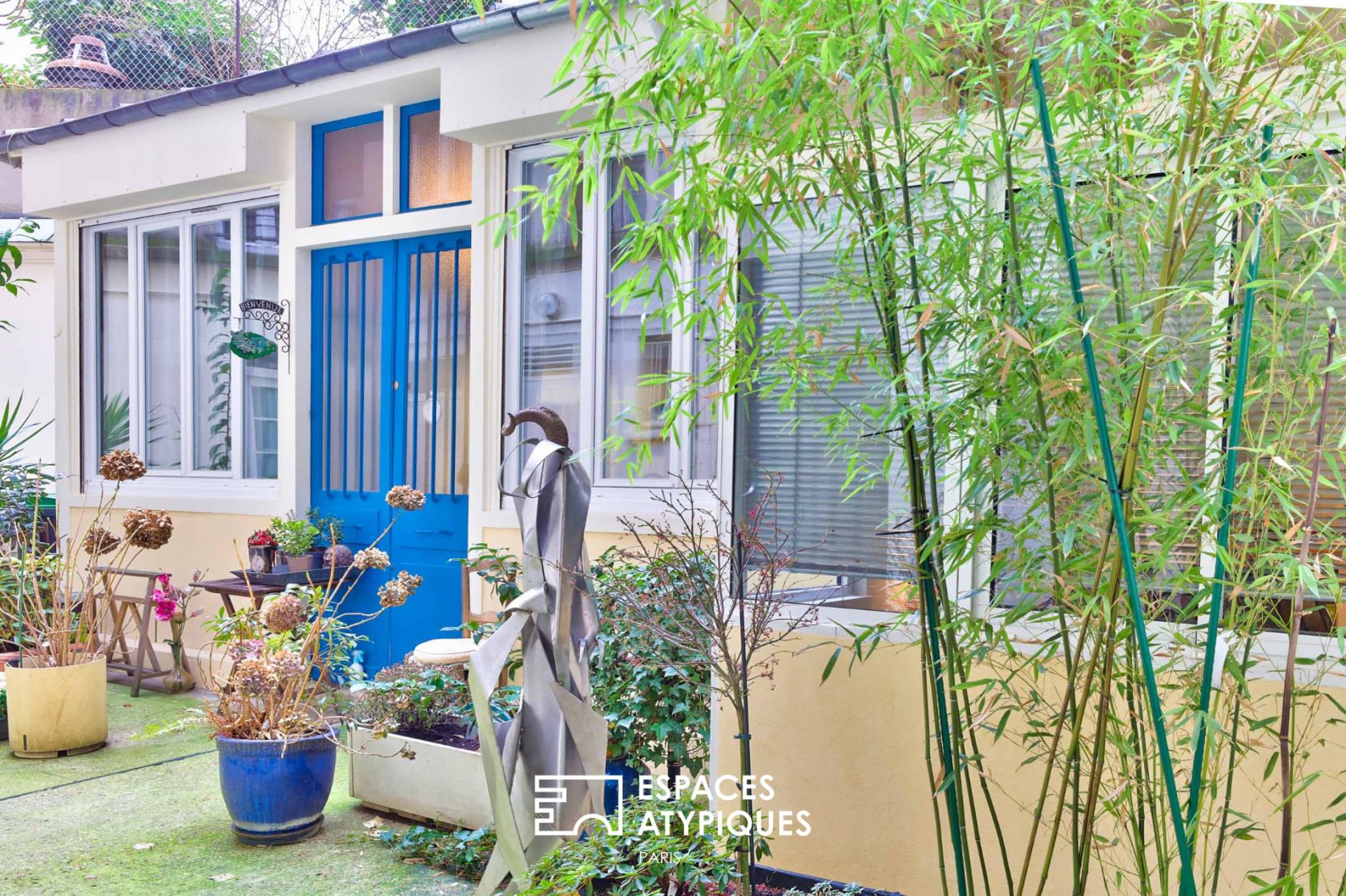 Ancien atelier sur cour transformé en loft