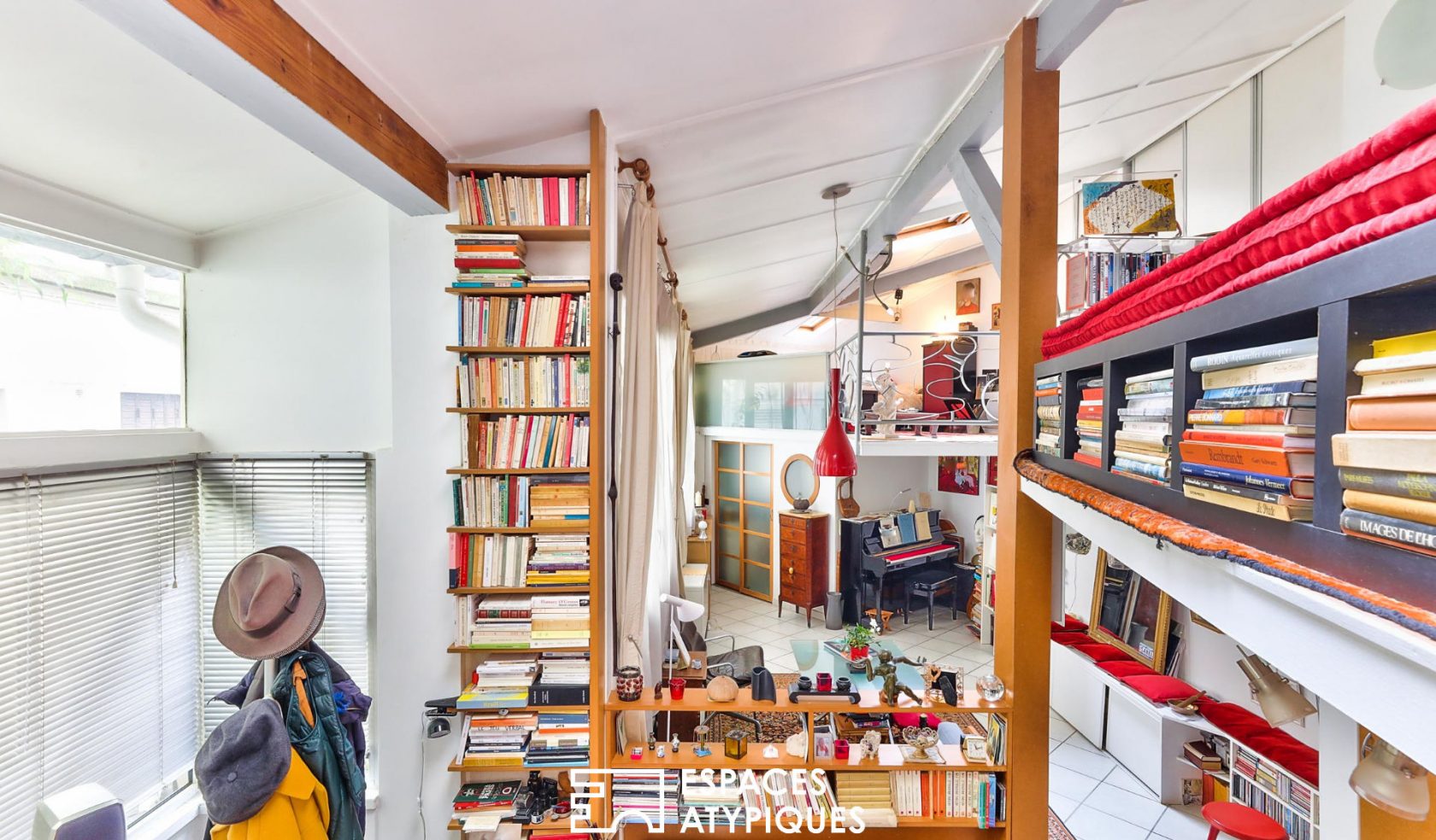 Ancien atelier sur cour transformé en loft