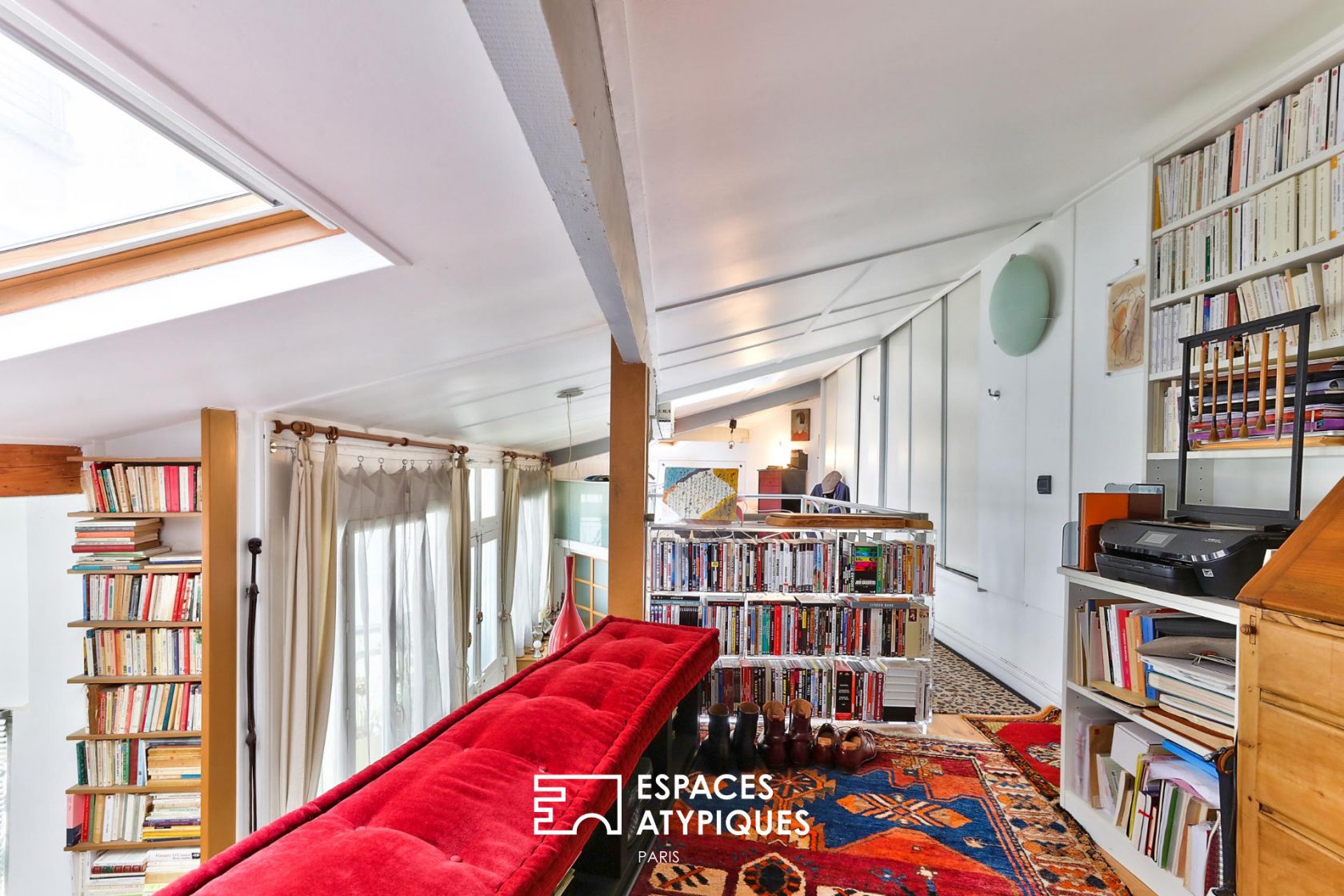 Ancien atelier sur cour transformé en loft