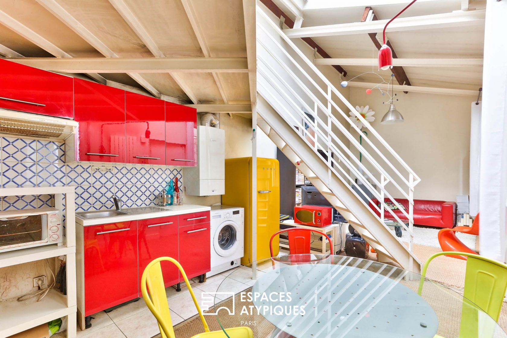 Loft sur cour au calme absolu