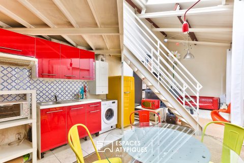 Loft sur cour au calme absolu