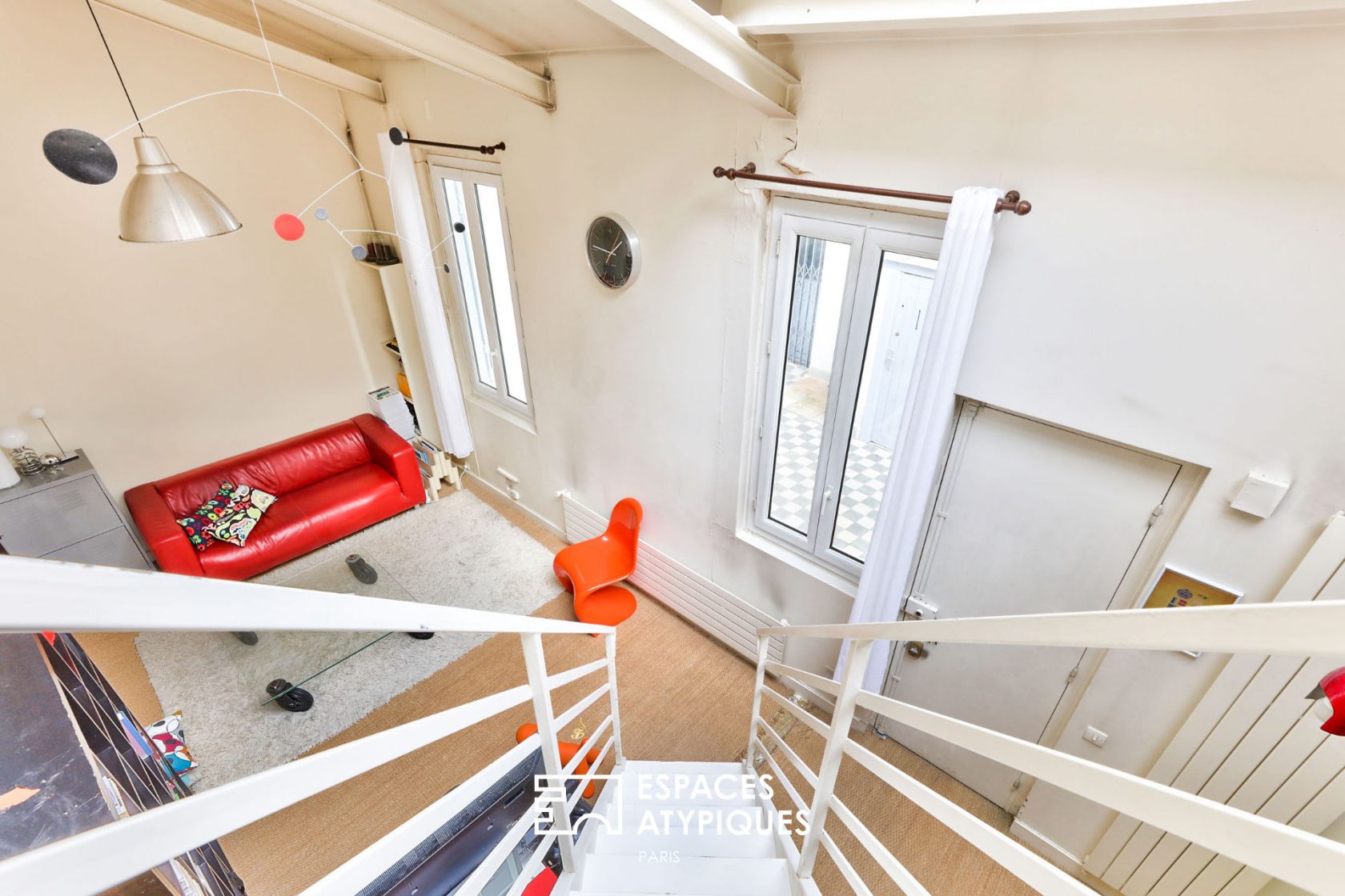 Loft sur cour au calme absolu