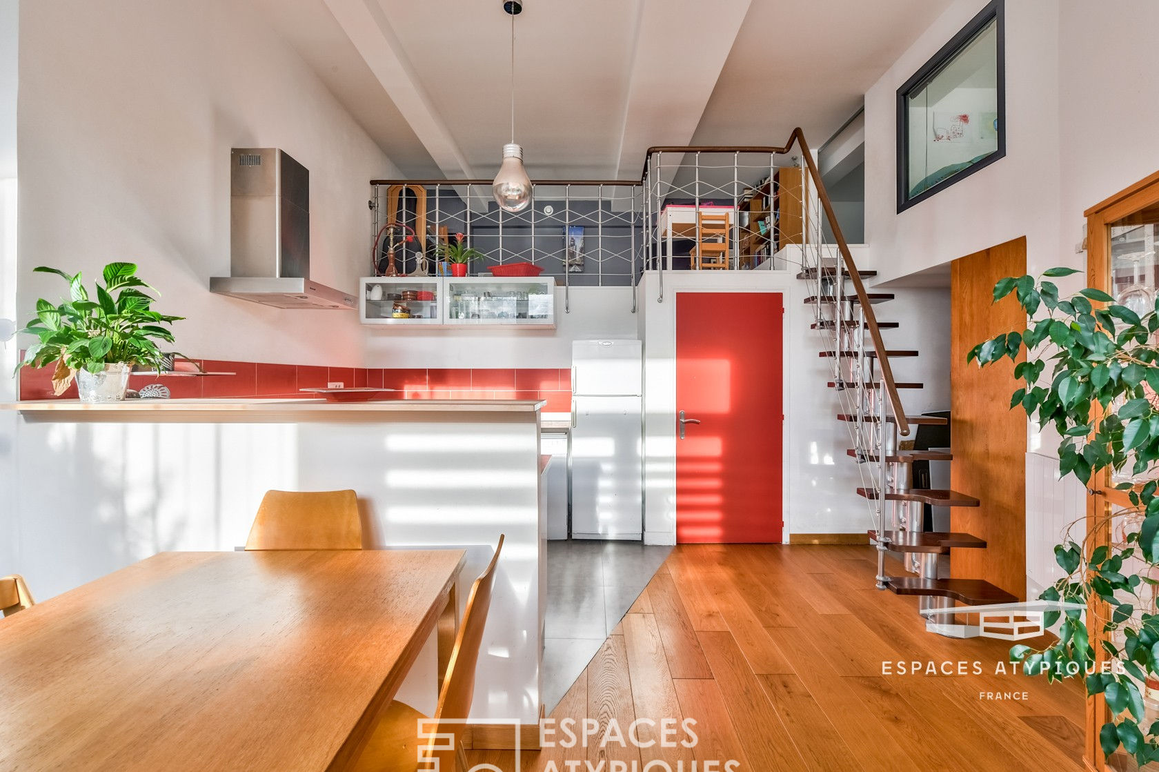 Loft with garden