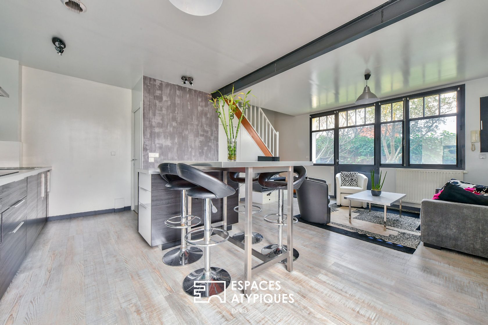 Loft en duplex dans une ancienne usine