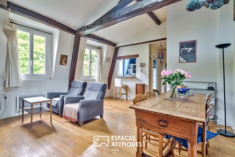Attic apartment