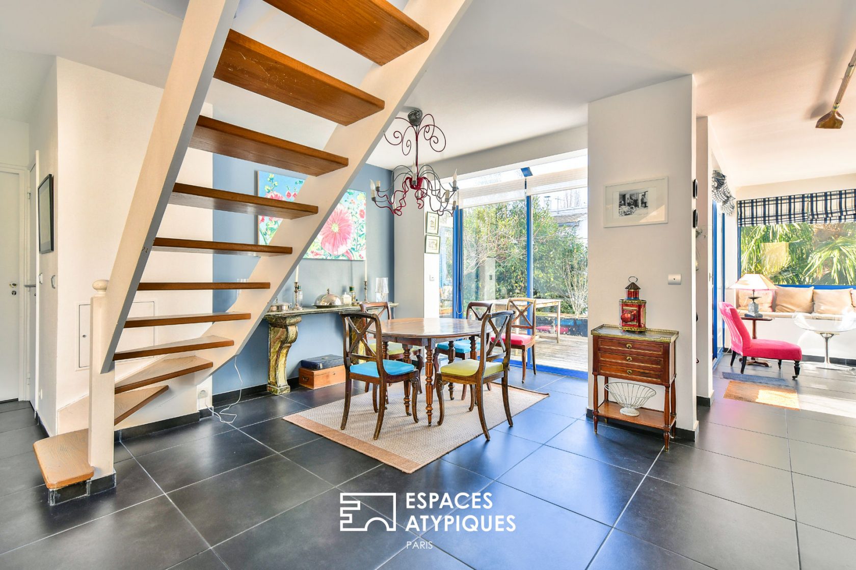 Maison avec toit terrasse proche des bords de Marne