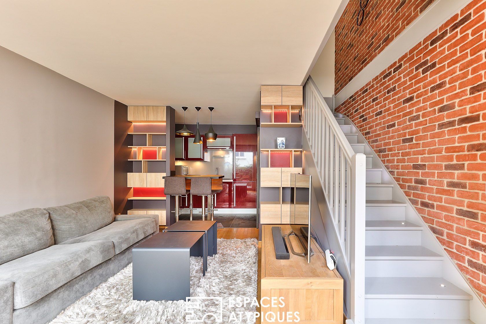 Duplex with terrace and garden