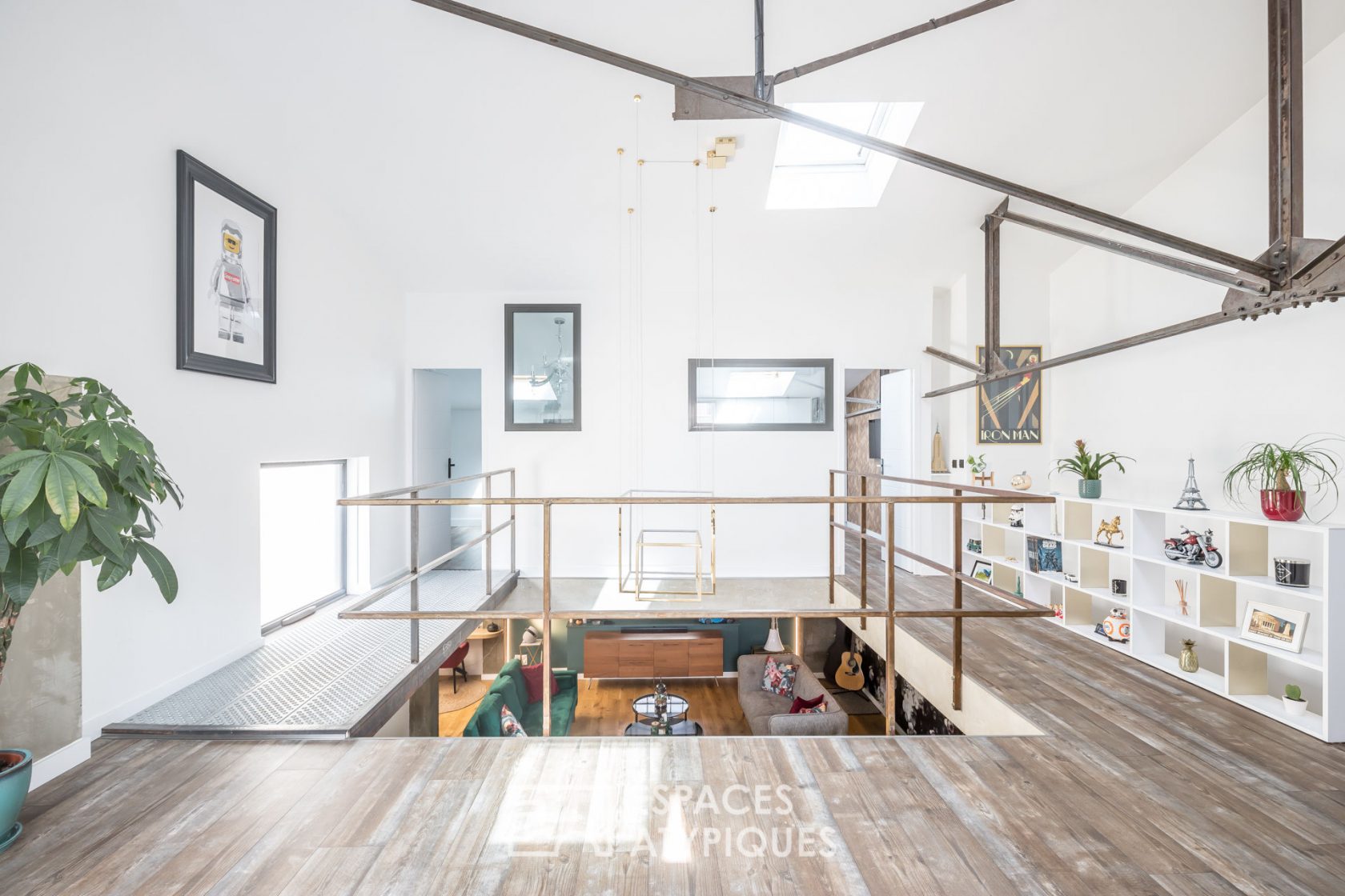 Duplex loft with terrace