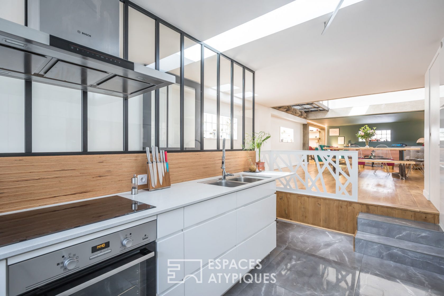 Duplex loft with terrace