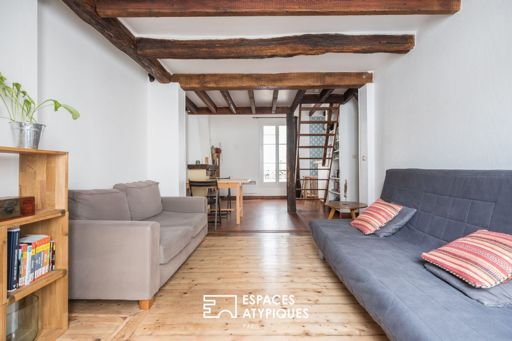 Duplex sous les toits