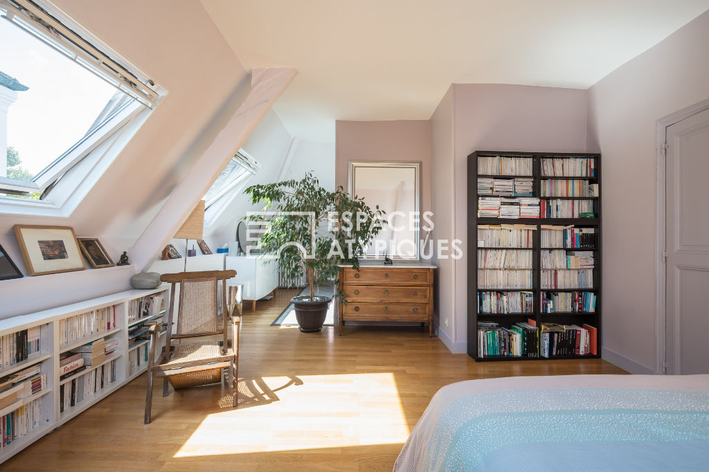 Maison familiale avec terrasse et jardin