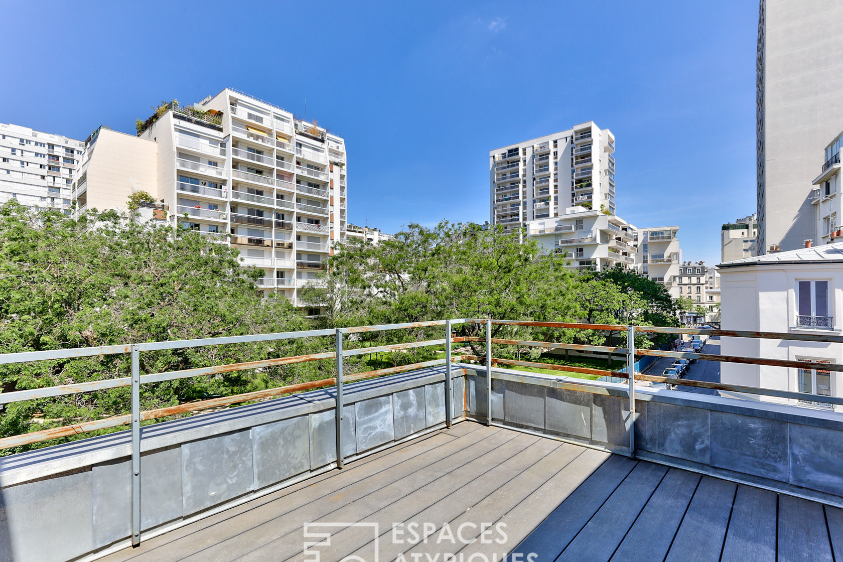 Duplex familial avec terrasse