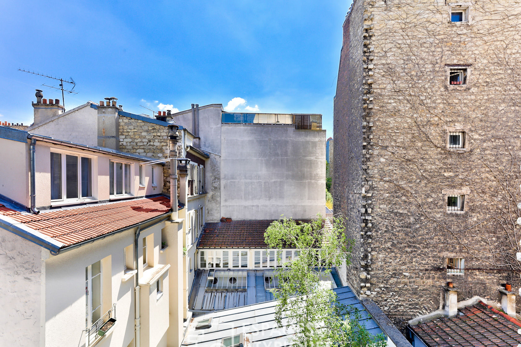 Duplex familial avec terrasse