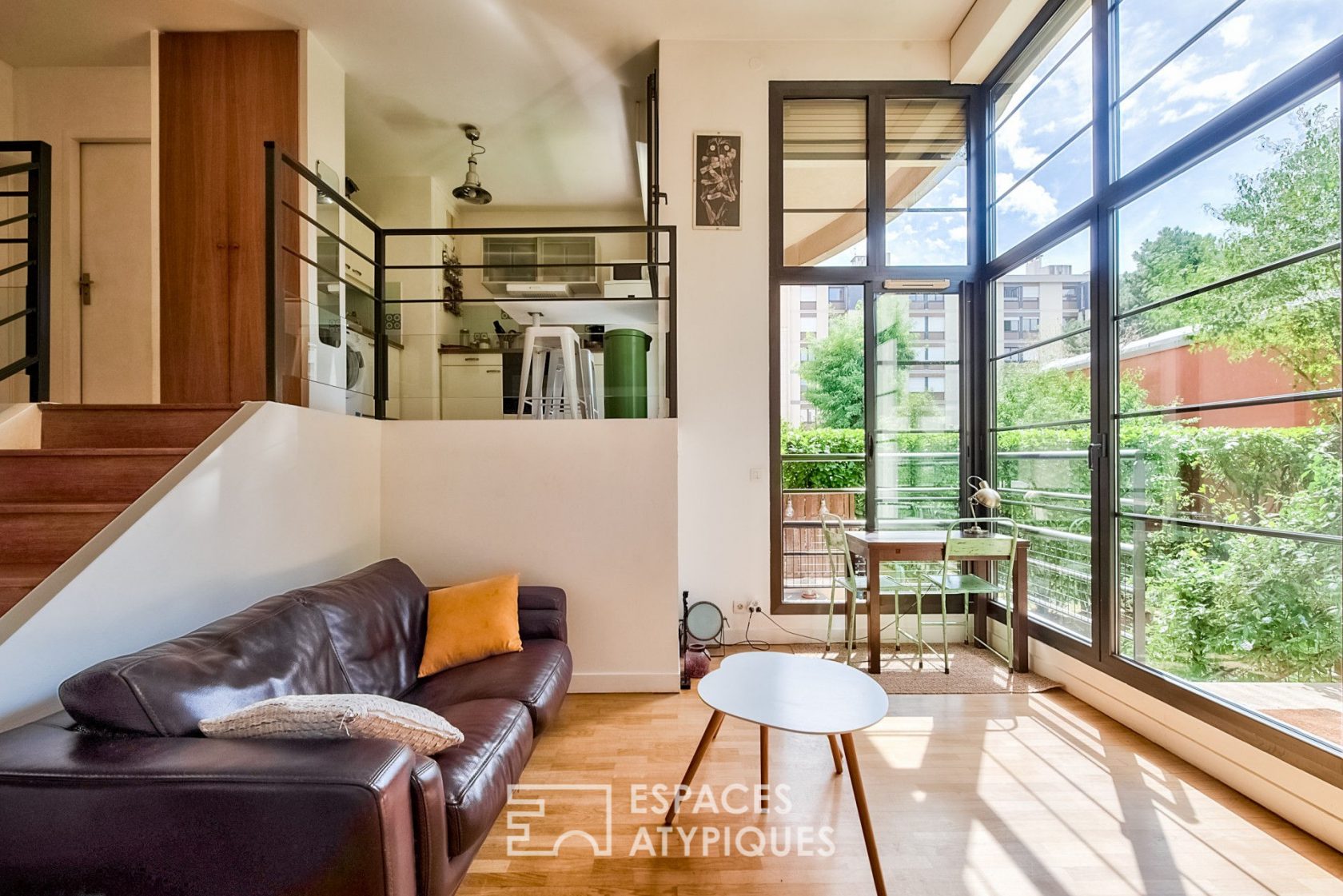 Triplex with garden near the Bois de Vincennes