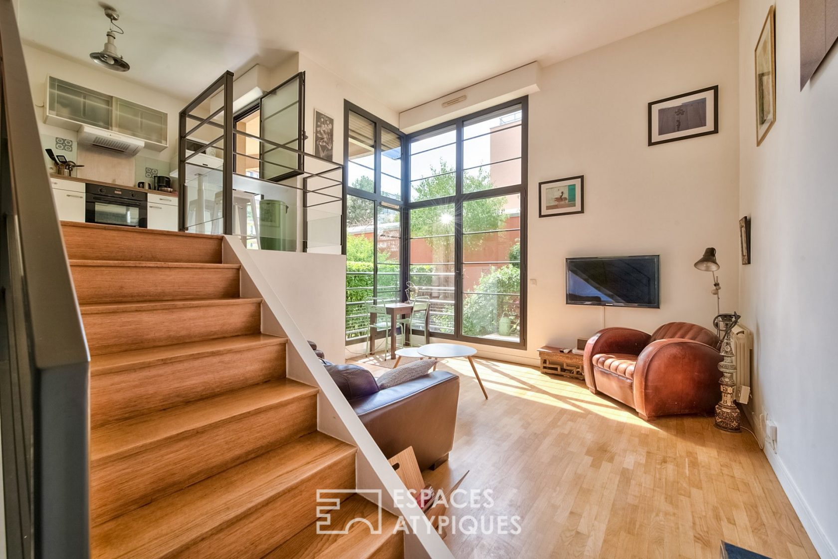 Triplex with garden near the Bois de Vincennes