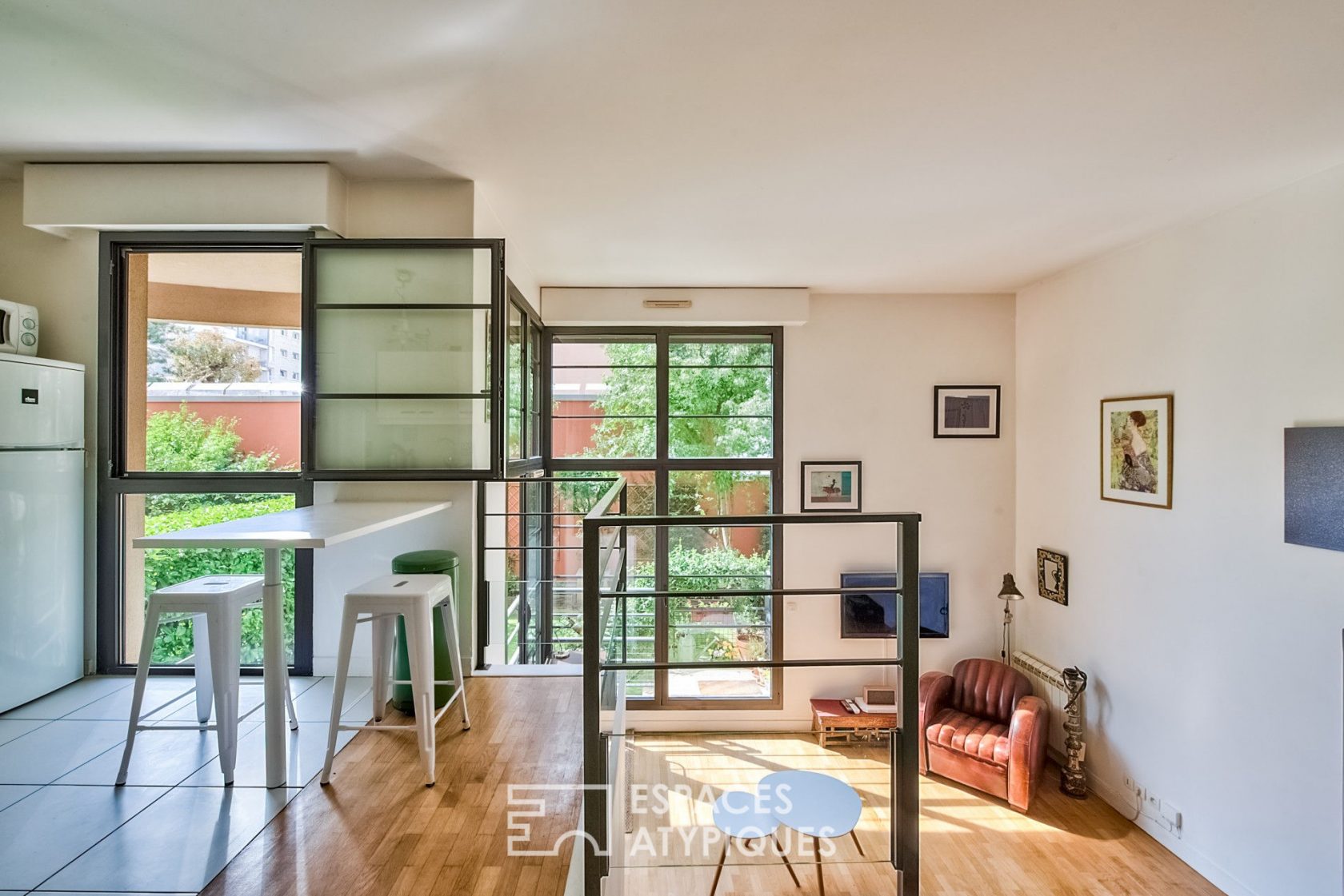 Triplex with garden near the Bois de Vincennes