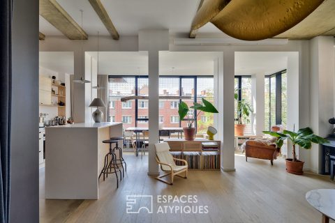 Appartement d’architecte avec terrasse