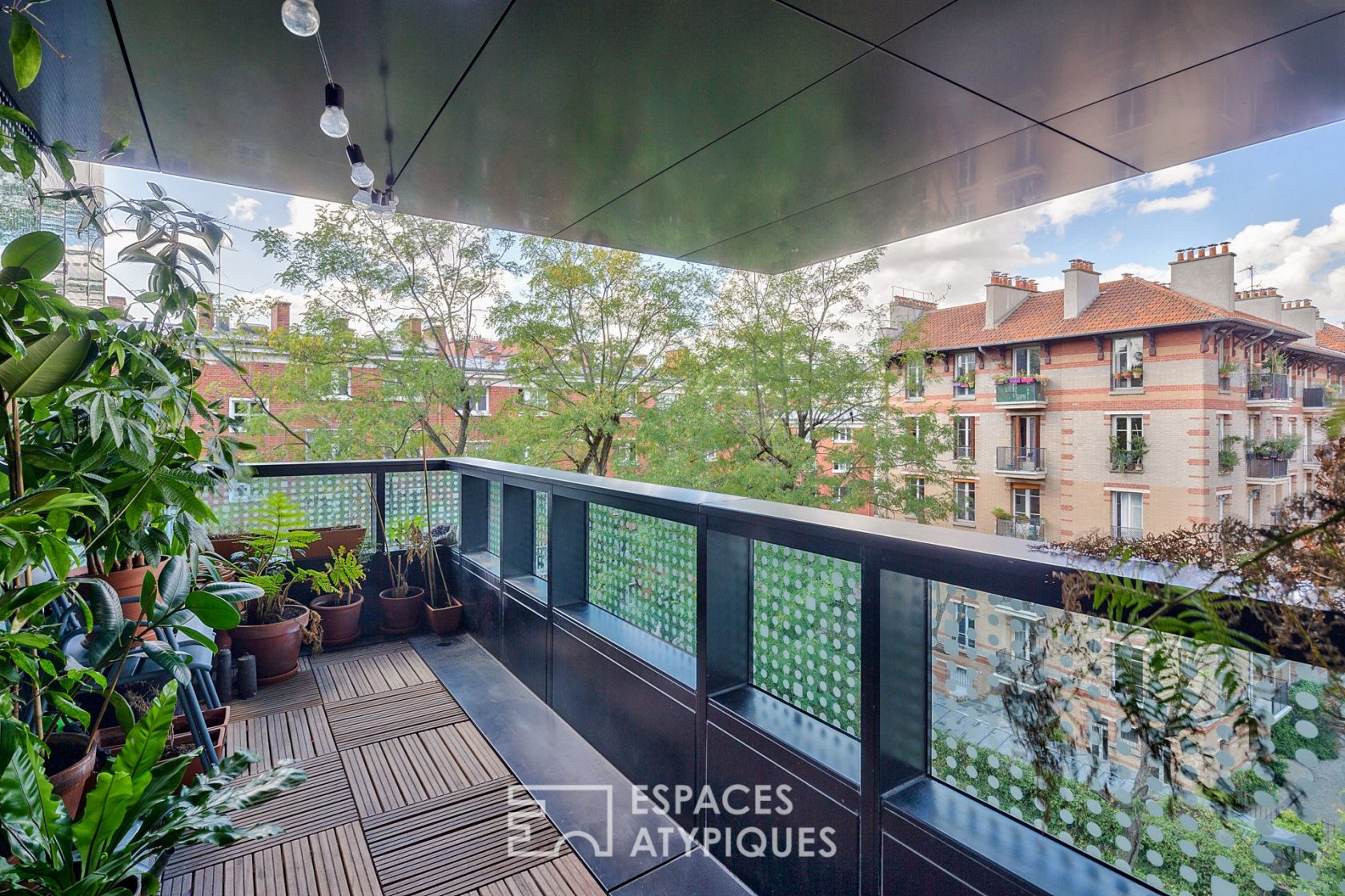 Appartement d’architecte avec terrasse