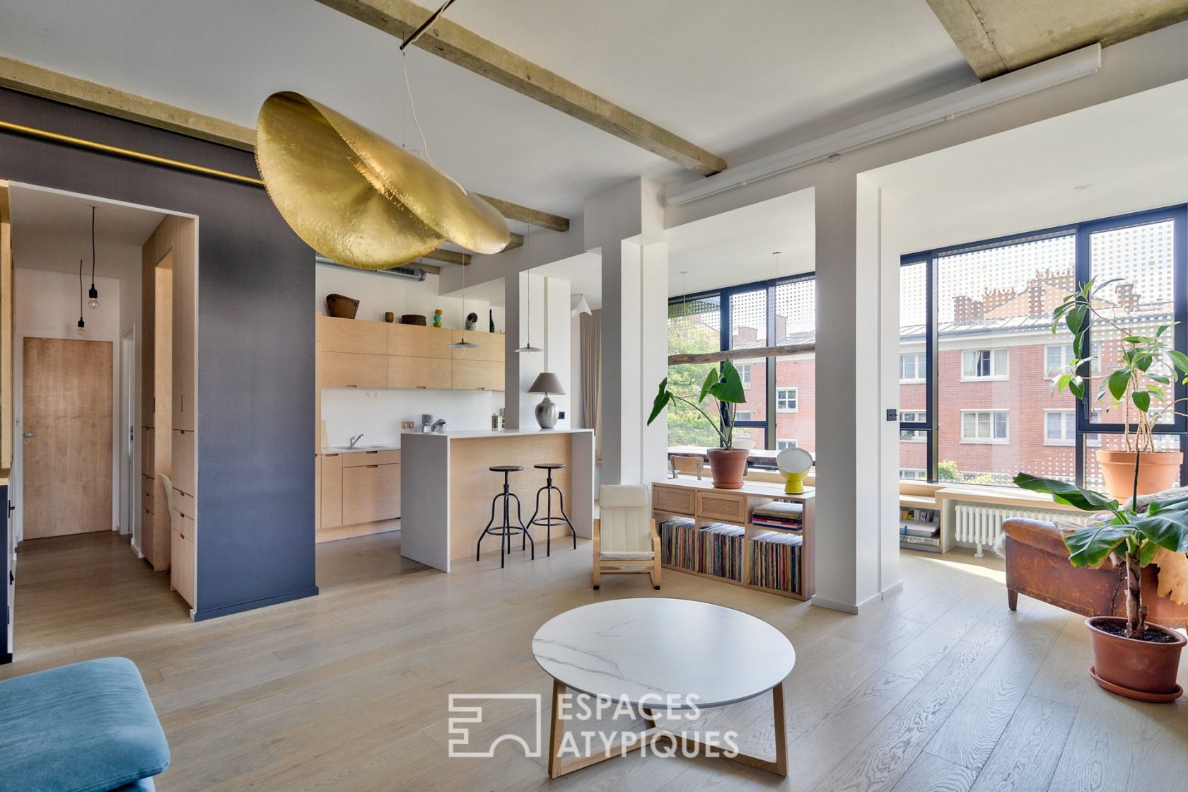 Appartement d’architecte avec terrasse