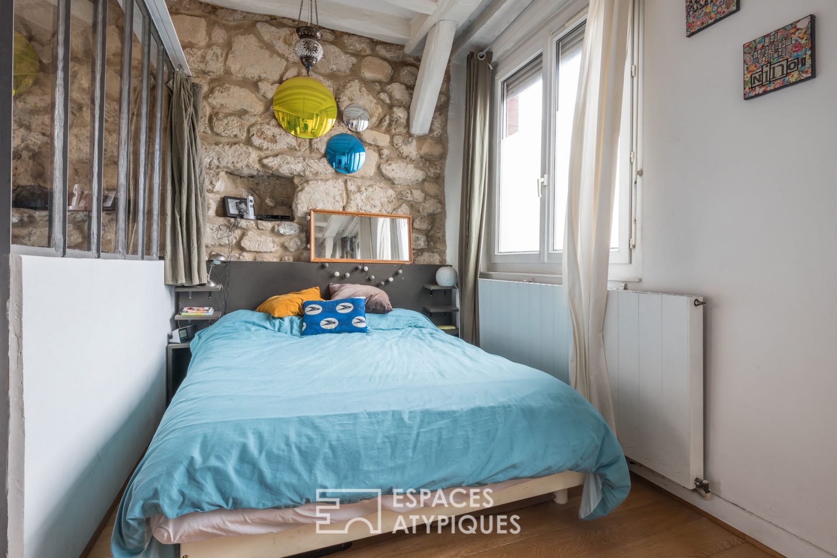 Loft spirit with the charm of the old