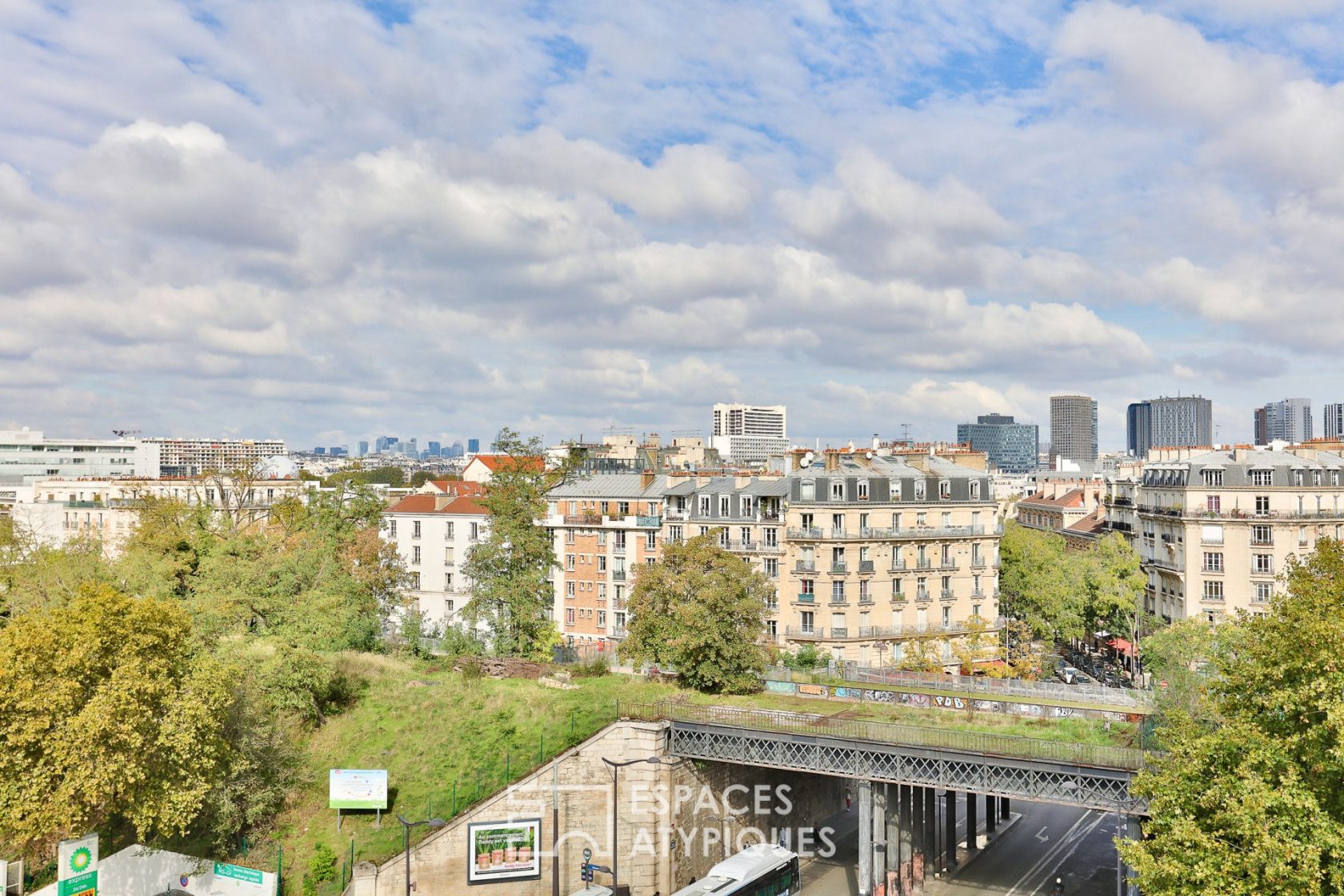 Workshop on the top floor with panoramic view