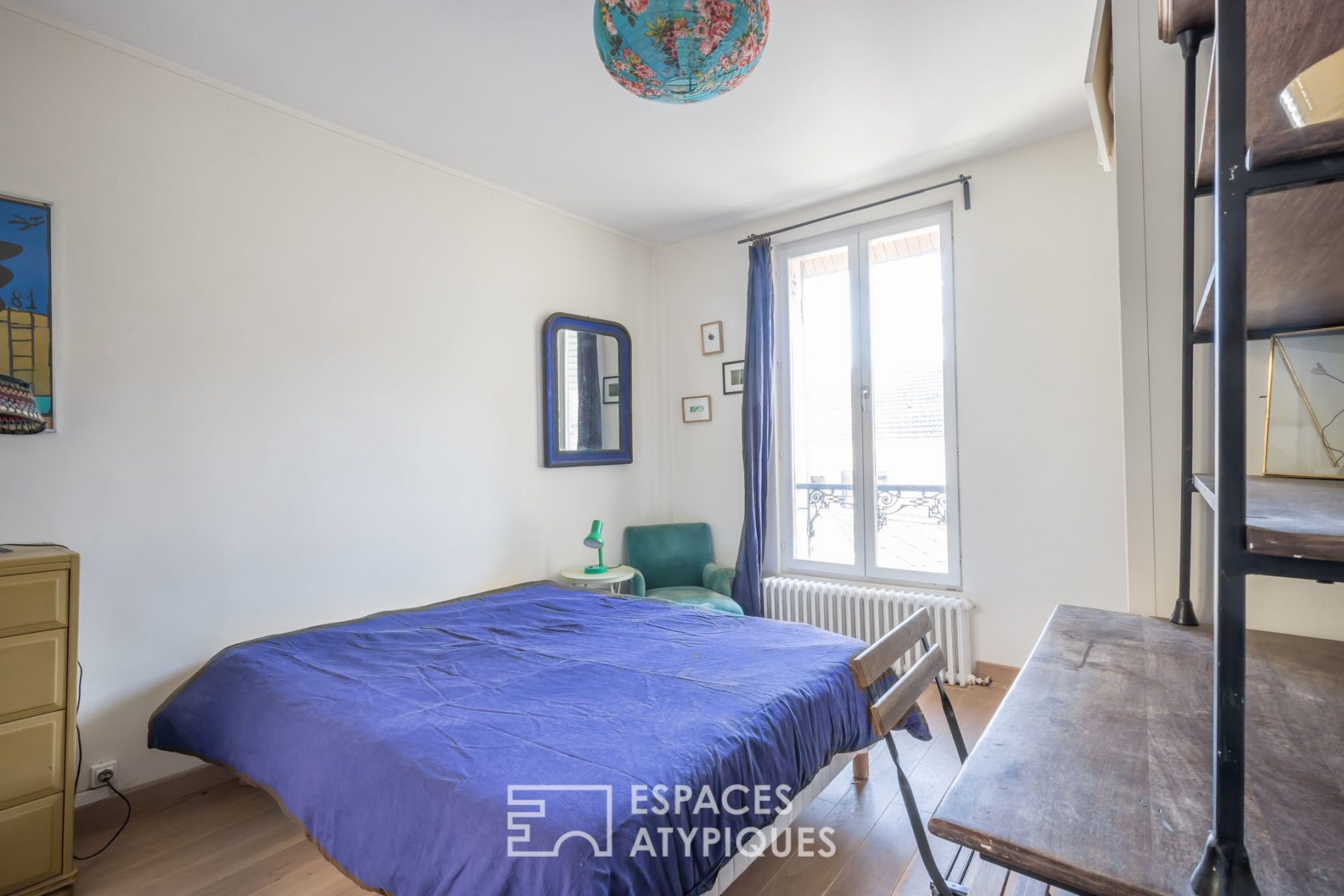 Bohemian chic longère on the banks of the Marne