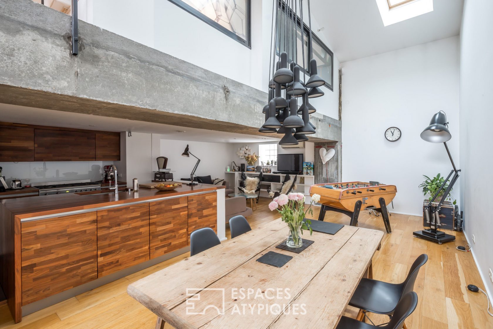 Duplex loft with terrace