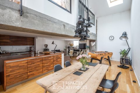 Duplex loft with terrace